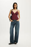 The Daydream Cami, SOUR CHERRY TEXTURE - example image 2