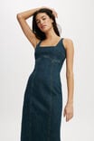 Vestido - Sloan Denim Maxi Dress, MISTIC BLUE - vista alternativa 3