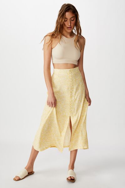 Summer Button Midi Skirt, TAYLAH DITSY SUNDRESS