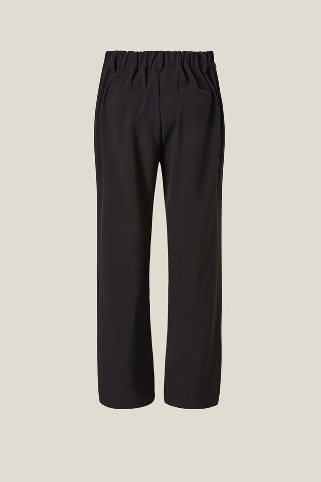 Maternity Friendly Luis Suiting Pant, BLACK