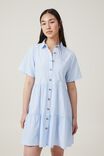 Noah Mini Shirt Dress, LAYLA STRIPE BLUE - alternate image 1