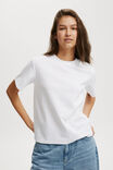 Hyper Weave Tee, WHITE - alternate image 1