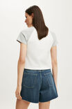 High 90 S Denim Short, PURE BLUE RAW - example image 4