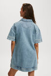 Tia Denim Dress, OASIS BLUE - alternate image 3