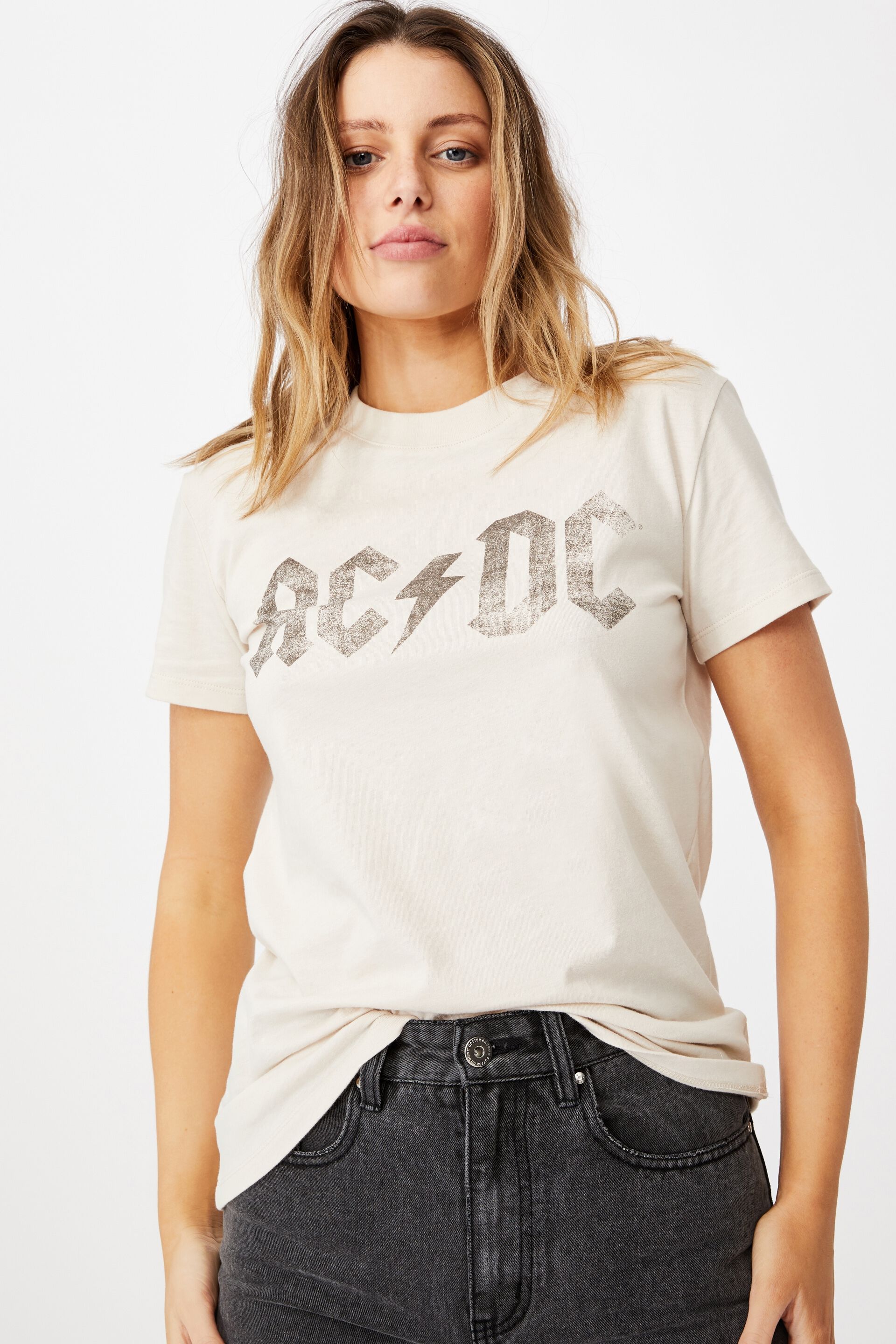 cotton on ac dc shirt