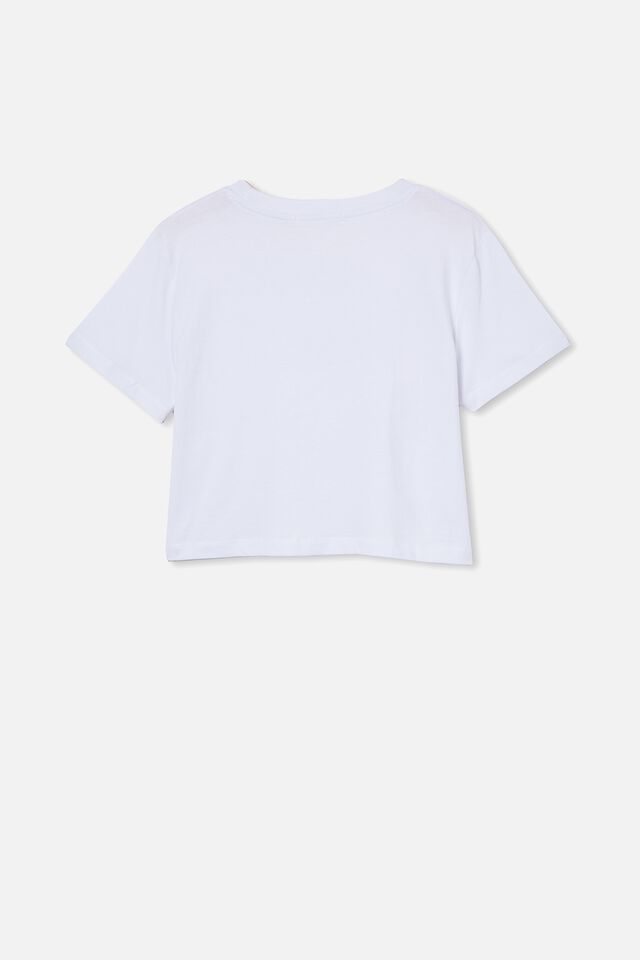 The Baby Tee Sng Slogan Personalisation, WHITE
