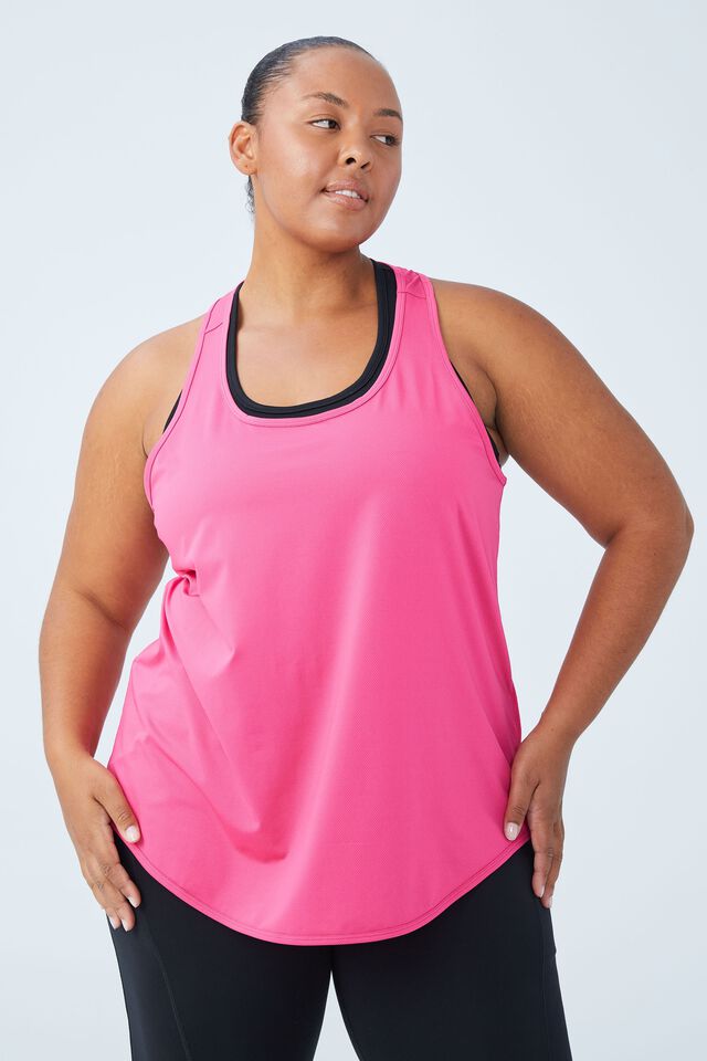 Curve Active Training Tank Top, PINK LIFT