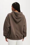 Classic Hoodie, DARK TRUFFLE - alternate image 3