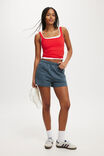 Classic Fleece Summer Sweat Short, SLATE BLUE - alternate image 2