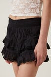 Rylee Ruffle Short, BLACK - alternate image 4