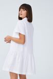 Scout Mini Shirt Dress, WHITE - alternate image 3