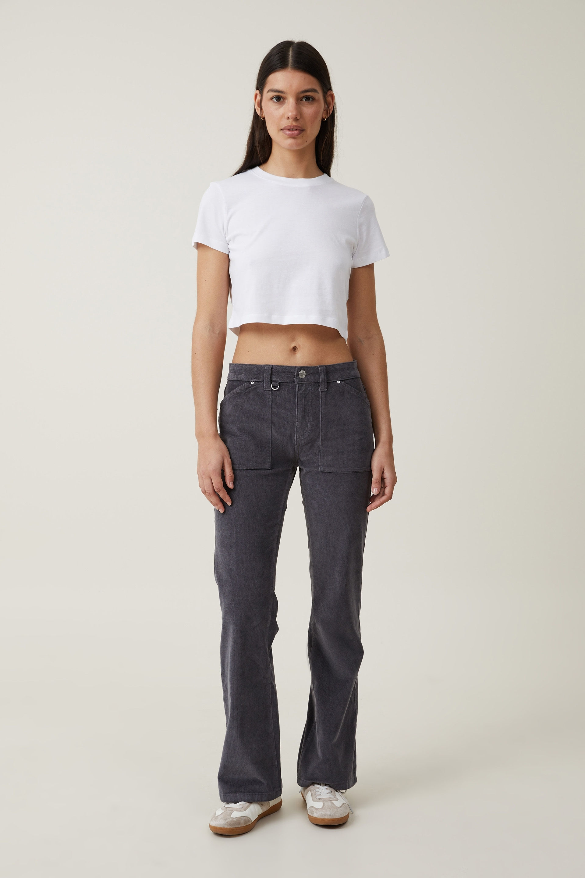 Cotton On Women Cord Stretch Bootcut Flare Jean