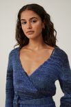 Oh My Fluff Wrap Crop Pullover, BLUE MOON MULTI - alternate image 4