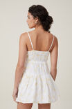 Ella Embroidered Mini Dress, EMILY DAISY EMBROIDERY WHITE - alternate image 3