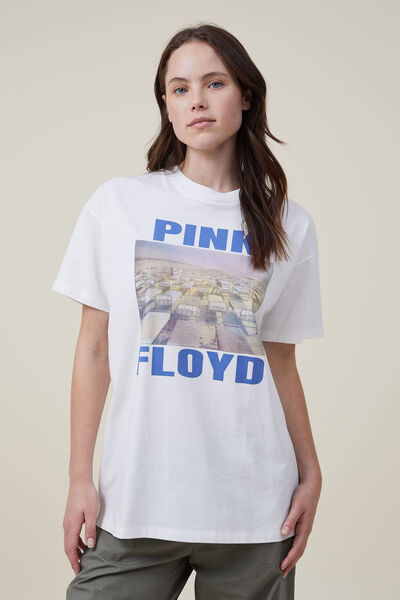 Camiseta - Boyfriend Fit Pink Floyd Music Tee, LCN PINK FLOYD MOMENTARY LAPSE OF REASON/ VW