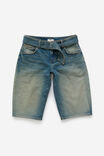 91 Baggy Denim Jort, DEEPWATER BLUE/CARPENTER - example image 2