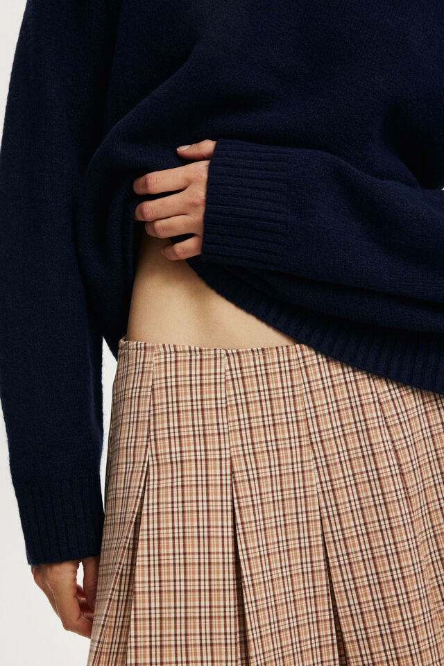 Luxe Crew Sweater, INK NAVY