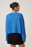 Luxe Rib Cardi, BUZZY BLUE MARLE - alternate image 3