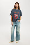 The Lcn Music Boxy Graphic Tee, LCN MT NIRVANA IN UTERO ANGEL FLORAL/SLATE BL - alternate image 2