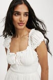 Eddie Corset Mini Dress, WHITE - alternate image 4