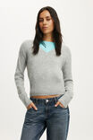 Select Colour: MID GREY MARLE