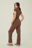 Classic Straight Trackpant, BROWN - alternate image 3