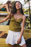 Cotton Lace Cami, OLIVE BRODERIE - alternate image 1