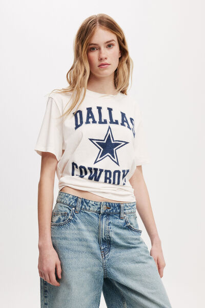 Regular Fit Graphic Tee, LCN DAL DALLAS COWBOYS STAR/ MARSHMELLOW