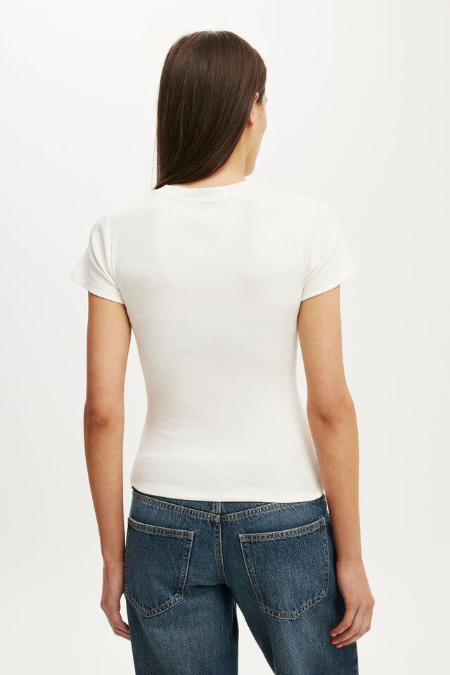 The Tiny Graphic Tee, 81 / VINTAGE WHITE