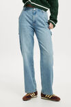 Loose Straight Jean, BELLS BLUE/CARPENTER - example image 4