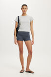 Select Colour: LISA STRIPE SHADOW NAVY/SOFT PINK
