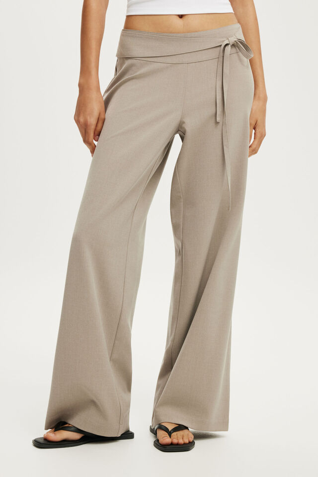 Juno Suiting Pant, TAUPE MARLE