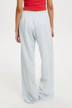 Haven Wide Leg Pant, BLUE GINGHAM - alternate image 5