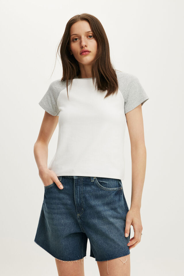 High 90 S Denim Short, PURE BLUE RAW