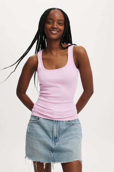 Camiseta - Byron Scoop Tank, PINK