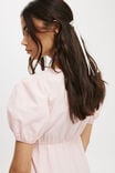 Pippa Puff Sleeve Mini Dress, GOSSIP PINK - alternate image 4