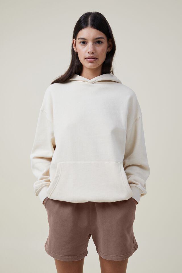 Cotton:On Washed Jersey Hoodie in mocha-Brown