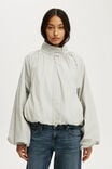 Avery Smock Spray Jacket, FROSTED STEEL - example image 1