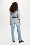 Calça - Loose Straight Jean, BONDI BLUE - vista alternativa 2