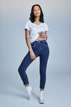 Mid Rise Cropped Super Stretch, SOUTHSIDE BLUE POCKETS