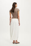 Maple Bubble Maxi Skirt, VINTAGE WHITE - example image 2