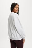 Classic Crew Sweatshirt, SOFT GREY MARLE - alternate image 3