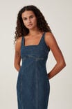 Vestido - Sloan Denim Maxi Dress, MISTIC BLUE - vista alternativa 2