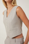 Camiseta Moda Praia - Harper Suiting Vest, TAUPE - vista alternativa 4