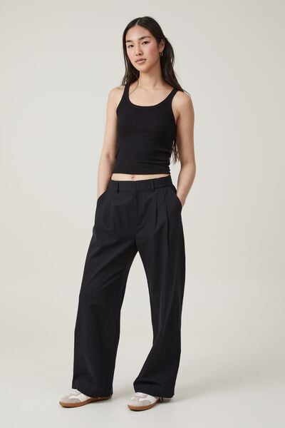 Jude Suiting Pant Asia Fit, BLACK