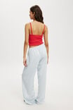 Haven Wide Leg Pant, BLUE GINGHAM - alternate image 2