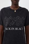 Camiseta - Regular Fit Band Tee, LCN PER ACDC BACK IN BLACK OUTLINE/BLACK - vista alternativa 4