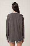 Camiseta - The Boxy Oversized Long Sleeve Top, GRAPHITE - vista alternativa 3