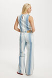 Wide Jean Asia Fit, SHELLY STRIPE - alternate image 2