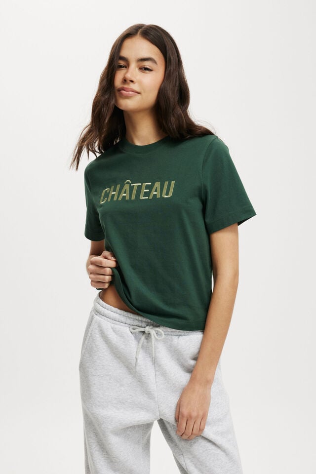 The Classic Tee, CHATEAU/PINE FORREST GREEN